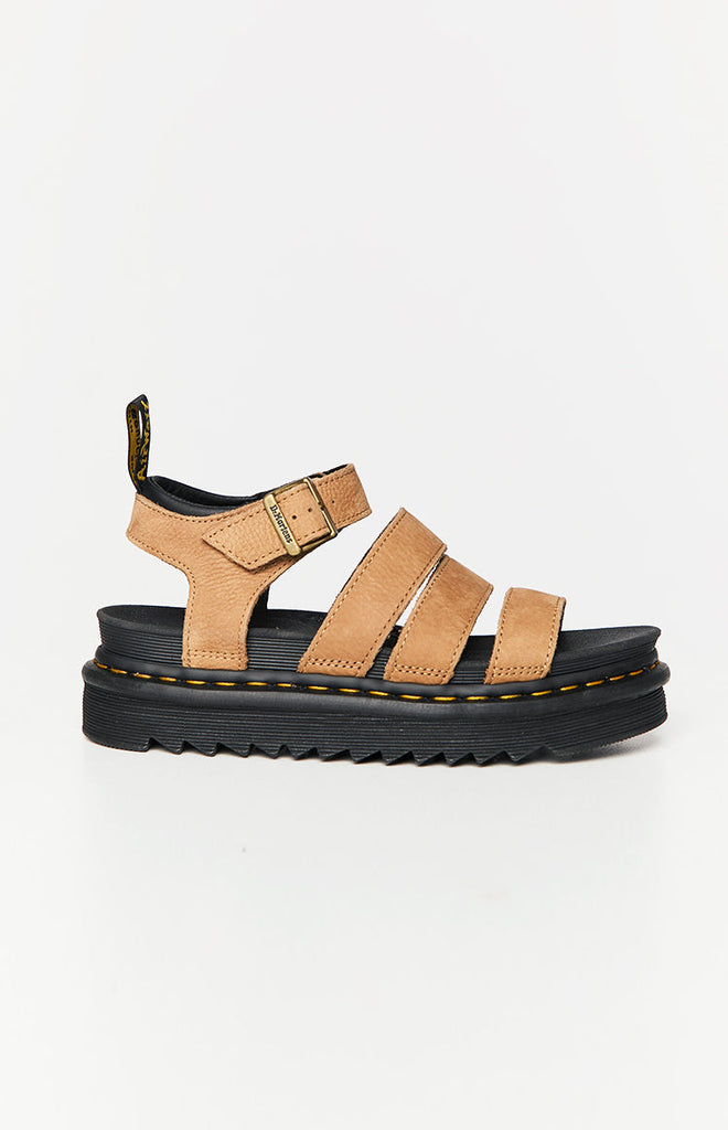 Store Dr Martens Blaire tri-buckle slides size 5 EU36 UK3