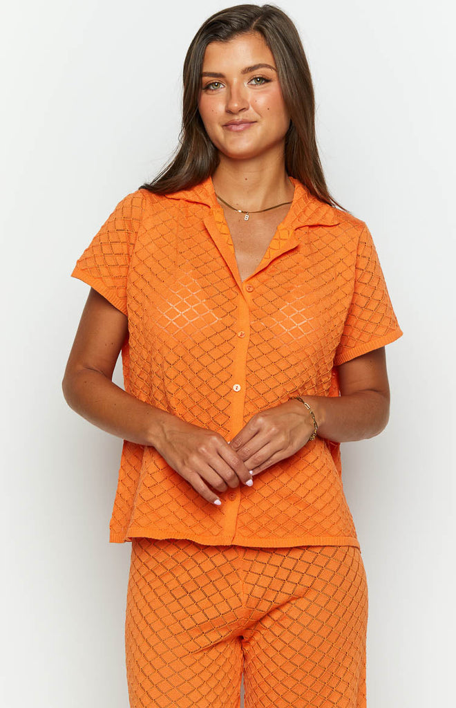 Free People, Intimates & Sleepwear, Nwt Free People Mango Carina Crochet  Bralette Bright Orange Size Medium New Boho