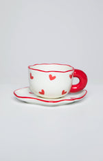 Adore Red Heart Mug Set Image