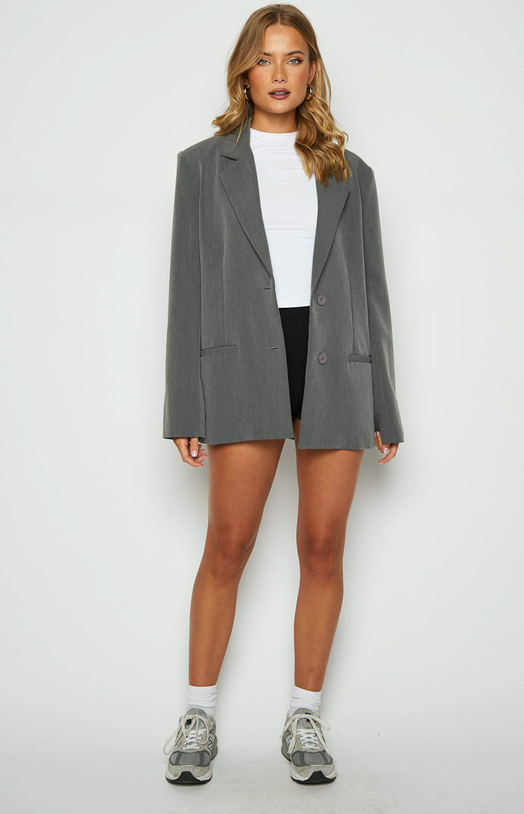 Allure Grey Blazer Image