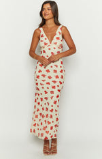 Alonica Rosie Cream Maxi Dress Image