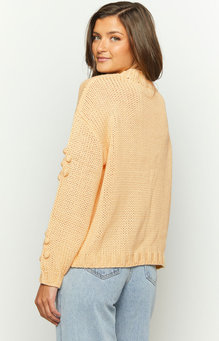 Andrina Yellow Knit Jumper – Beginning Boutique US