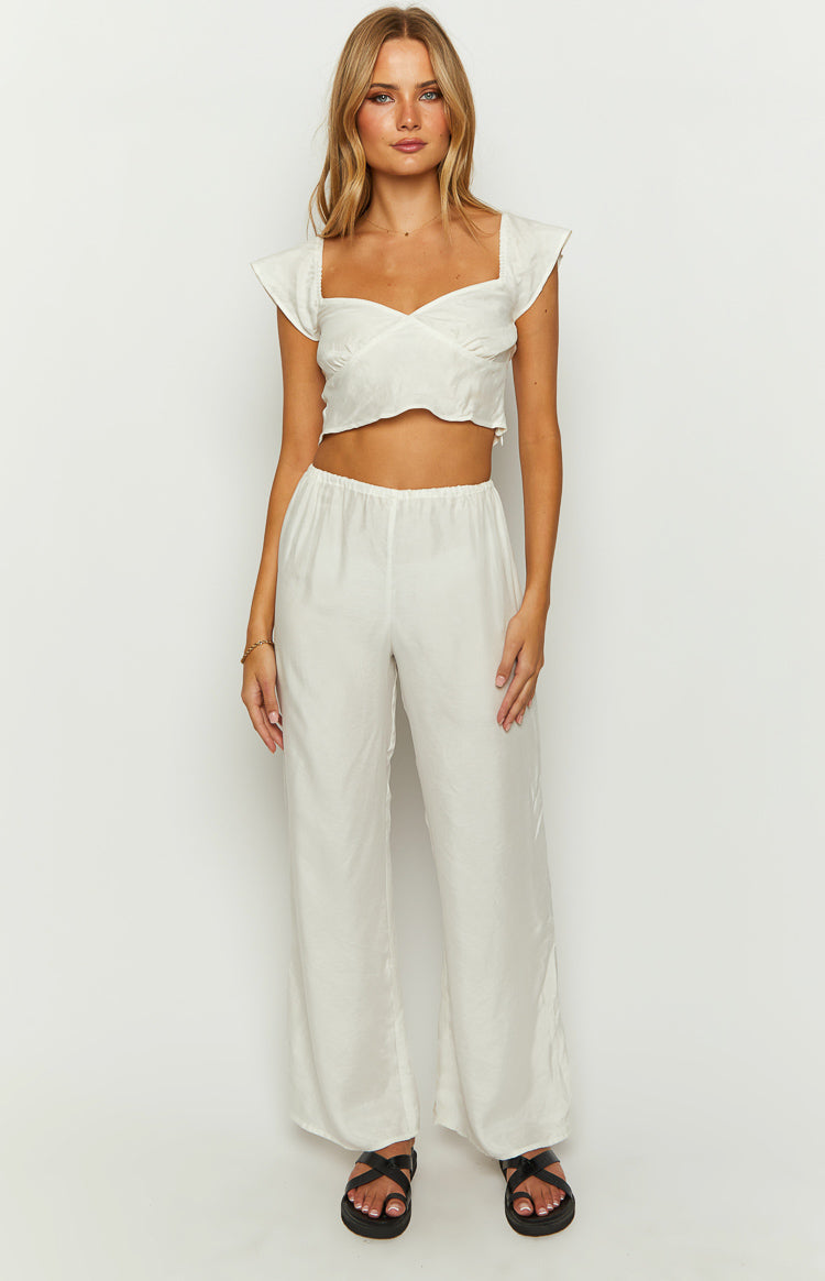 Anna White Top – Beginning Boutique US