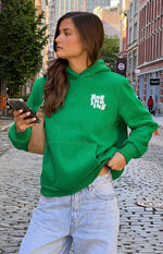 Beginning Green Snuggle Bubble Hoodie Image