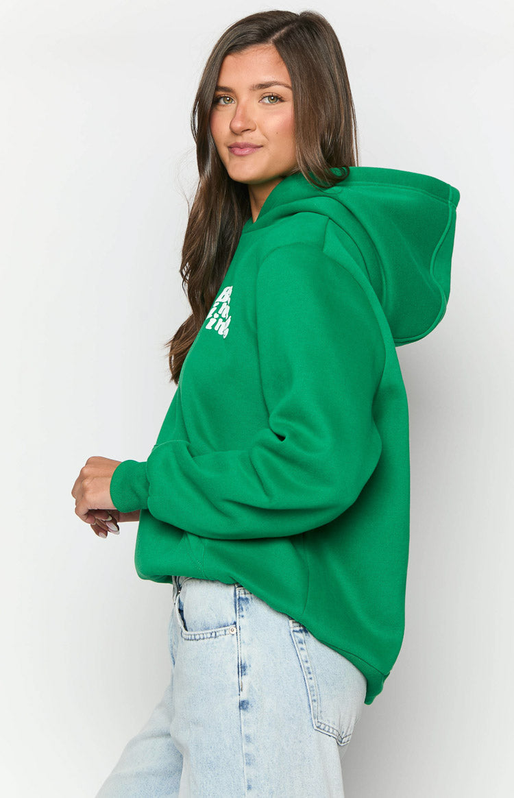 Beginning Green Snuggle Bubble Hoodie Image