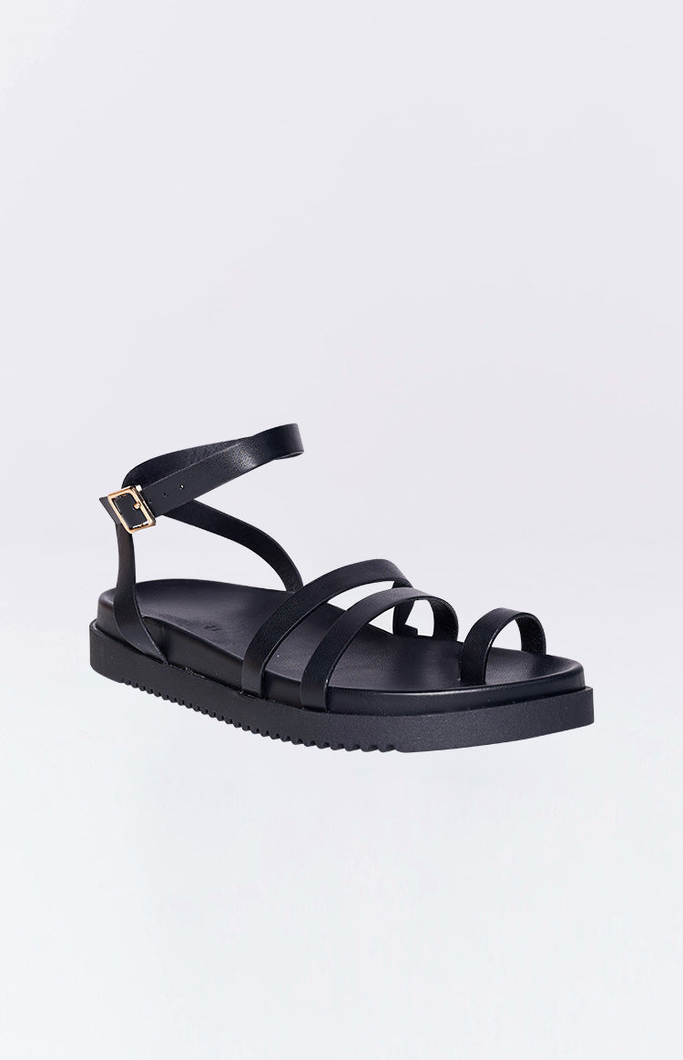 Billini Astrid Black Sandals Image