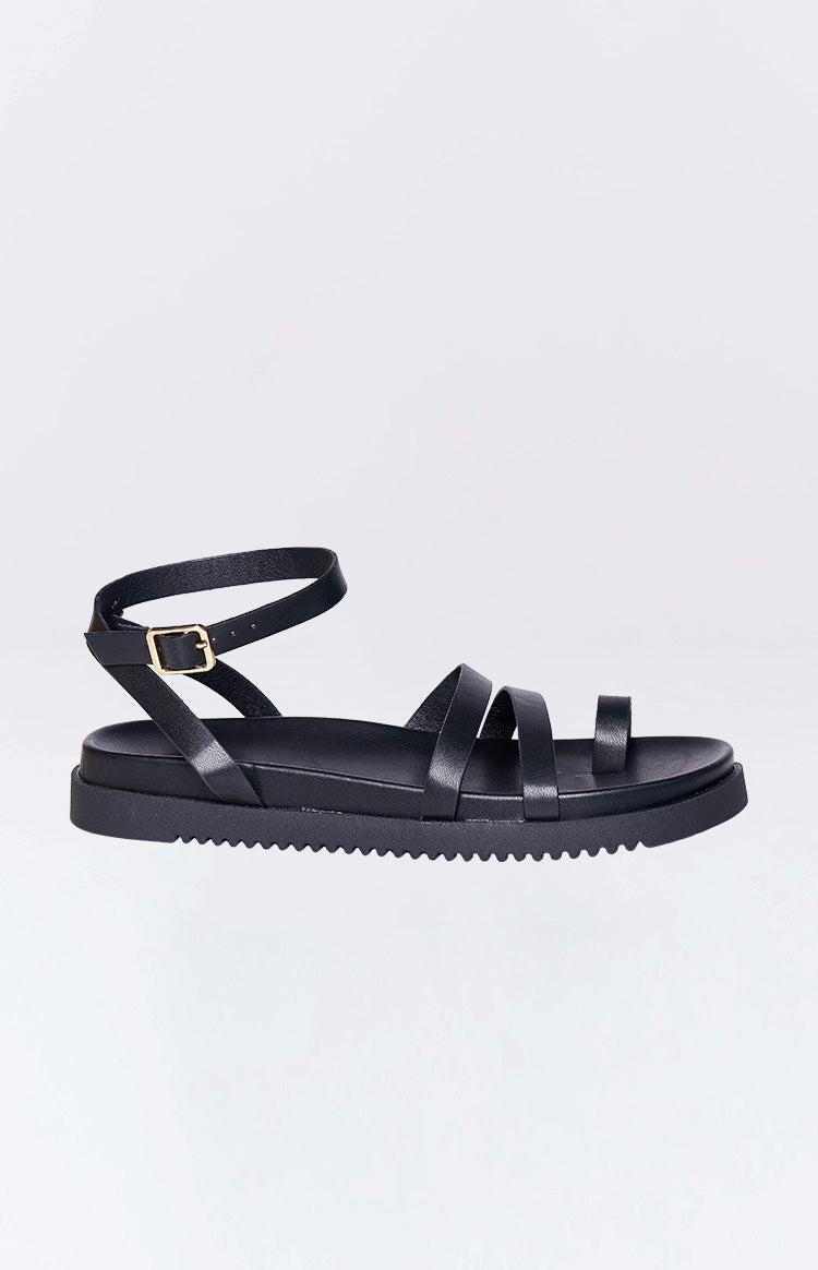 Billini Astrid Black Sandals Image