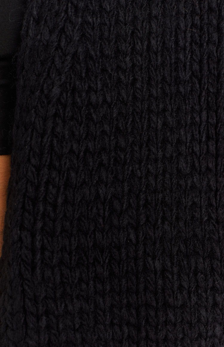 Bad Habits Black Knit Cardigan – Beginning Boutique US