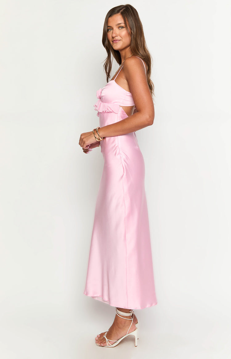 Bella Pink Maxi Dress Image