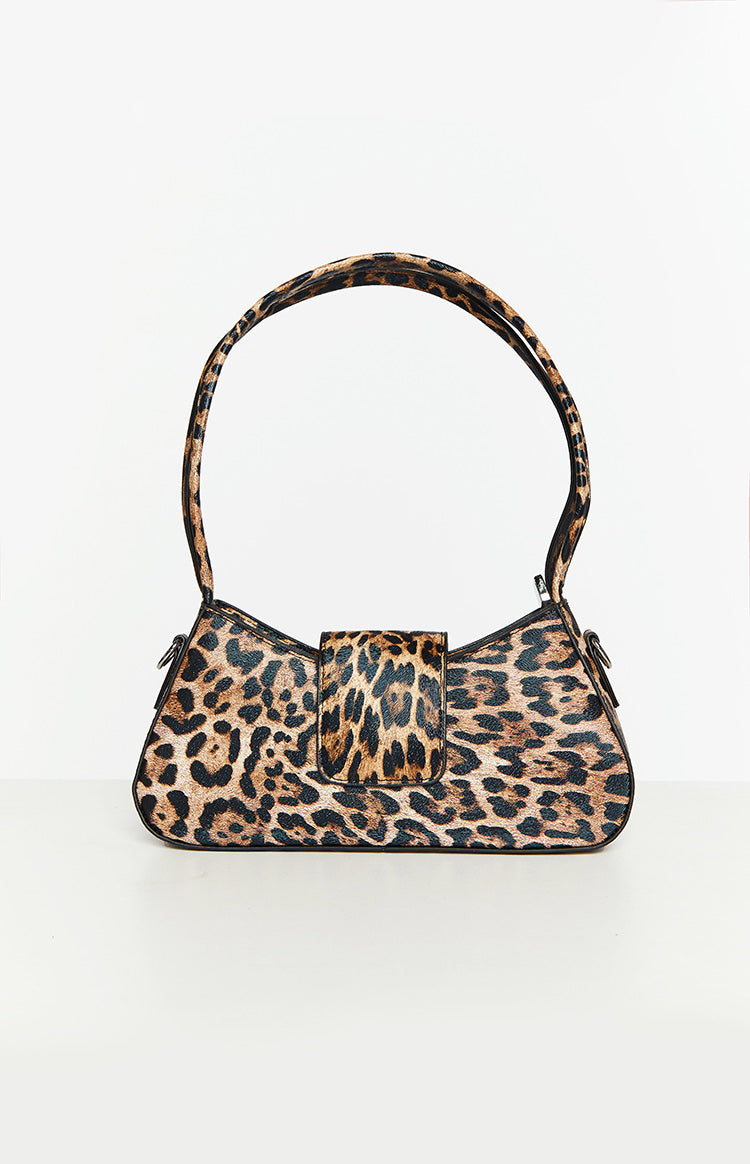 Leopard print side bag on sale