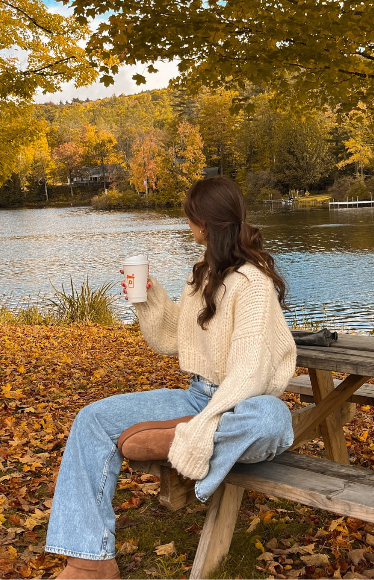 Belmont Cream Sweater Image