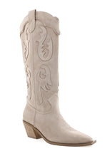 Billini Tulie Beige Cowboy Boots Image