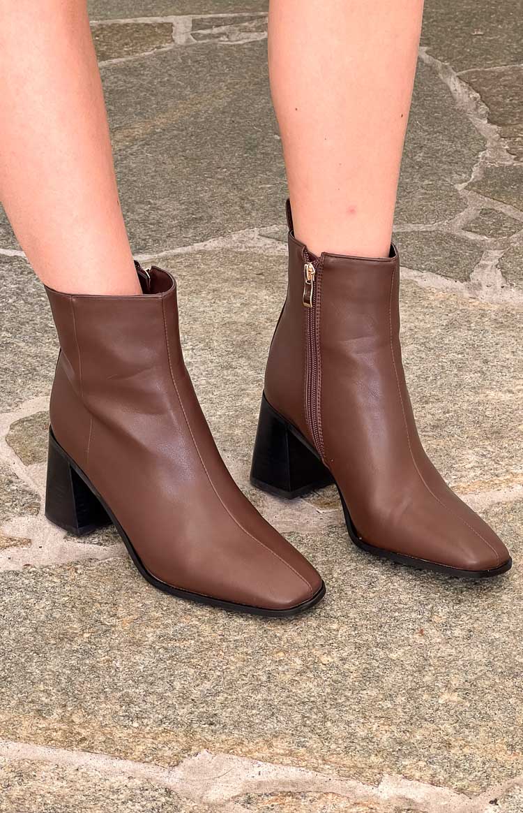 Billini Svea Brunette Ankle Boots Image