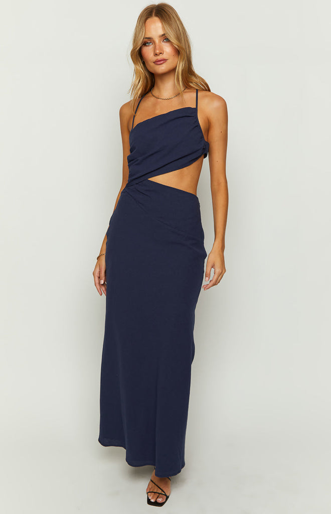 Cindy Blue Maxi Dress – Beginning Boutique US