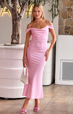 Darby Pink Maxi Formal Dress Image