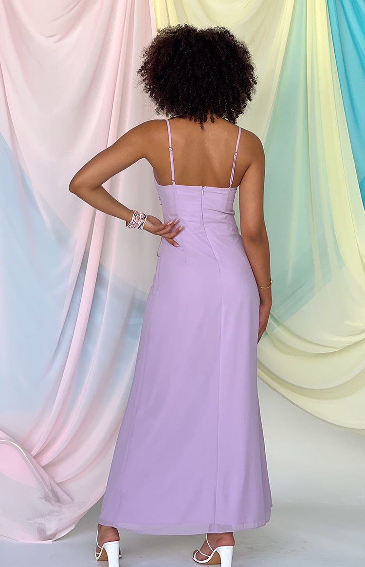 Flossie Lilac Maxi Sleeveless Dress Image