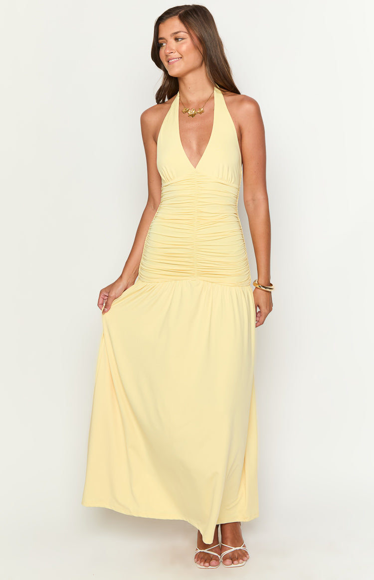 Gloria Yellow Maxi Dress Image