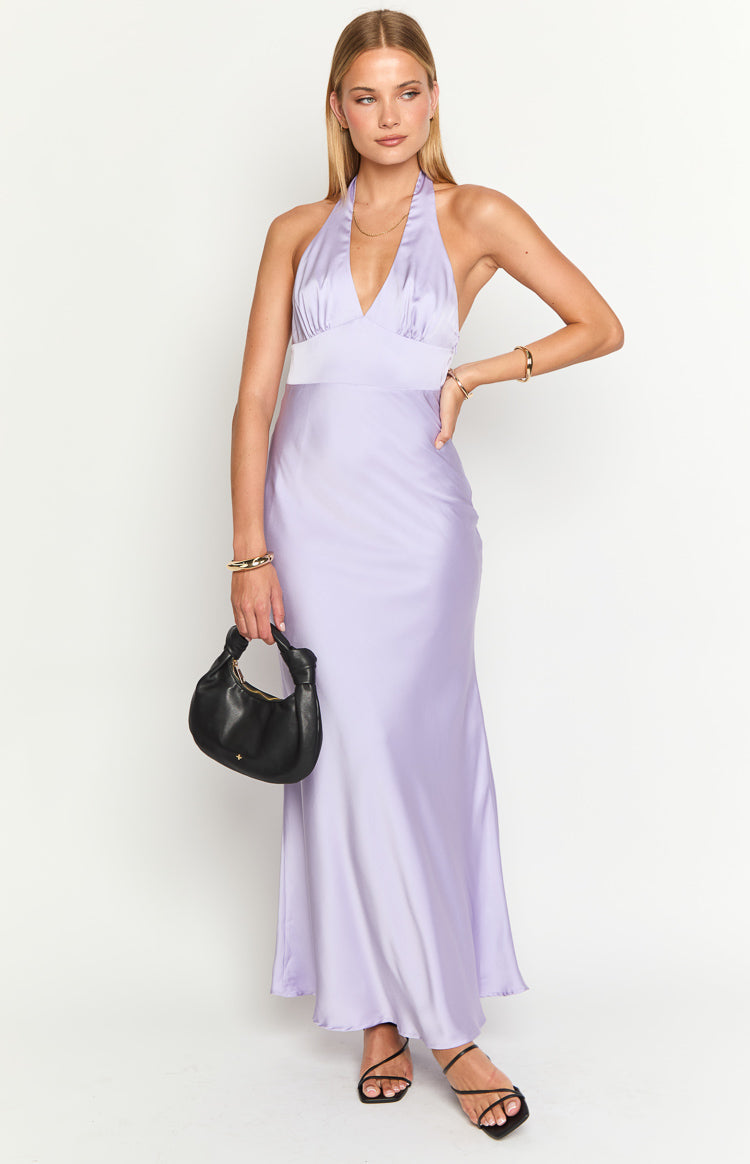 Haizel Purple Maxi Dress Image