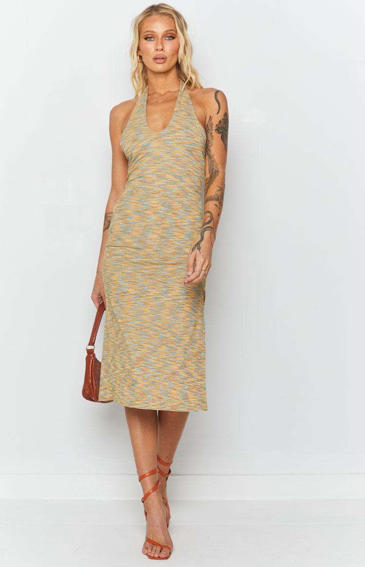 Indi Spacedye Midi Dress Multi Image