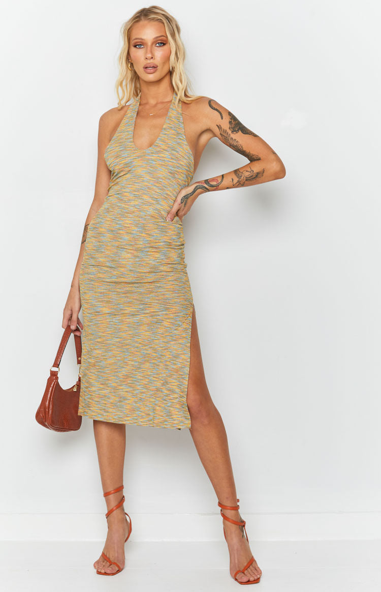 Indi Spacedye Midi Dress Multi Image