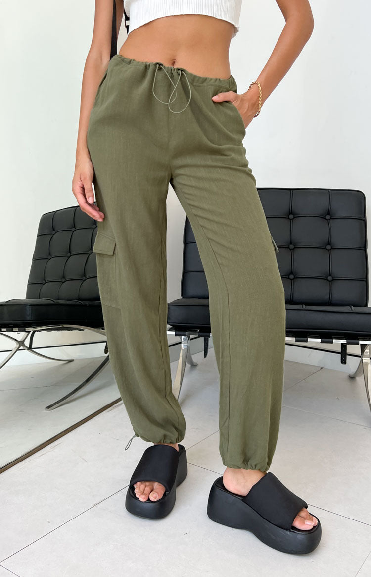 Womens Soft Cargo Trousers