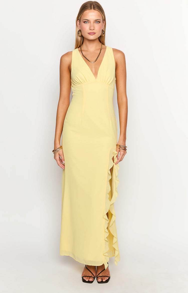 Kris Yellow Maxi Dress Image