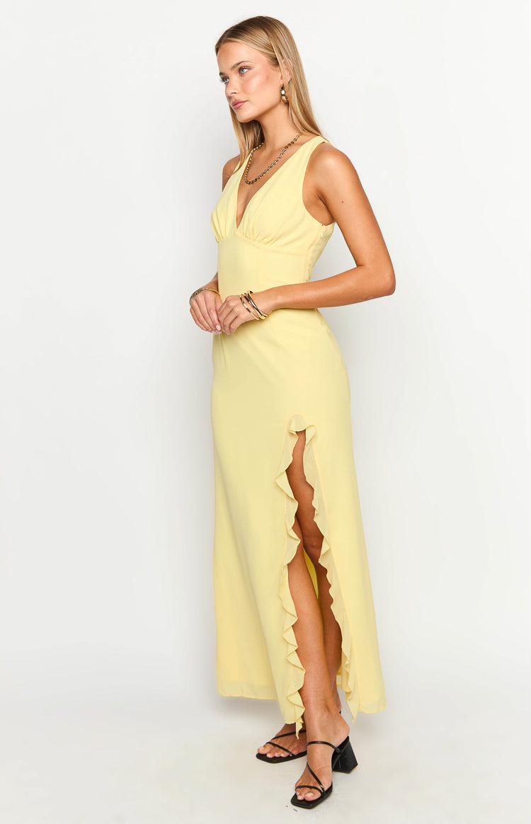 Kris Yellow Maxi Dress Image