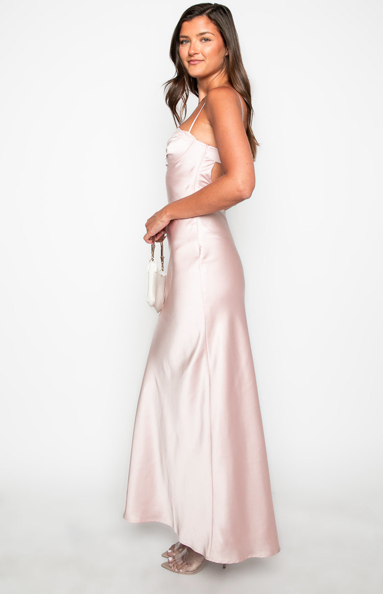 Kynlee Pink Maxi Dress Image