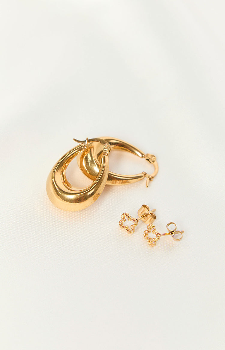 Kyrie Gold Earrings 2 Pack Image