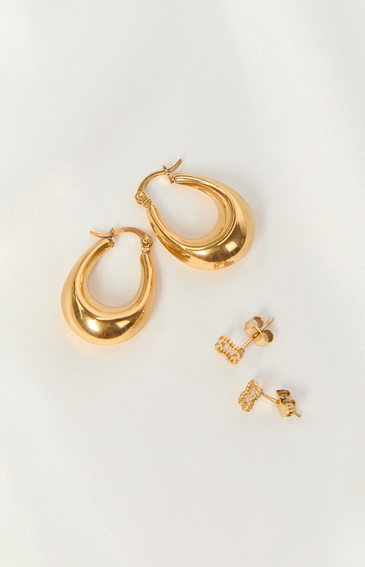 Kyrie Gold Earrings 2 Pack Image