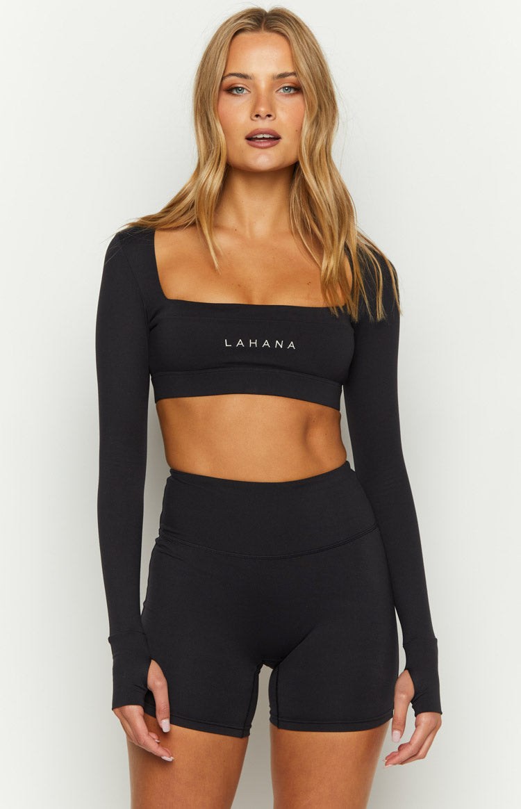 Lahana Chi Chi Black Long Sleeve Top Image