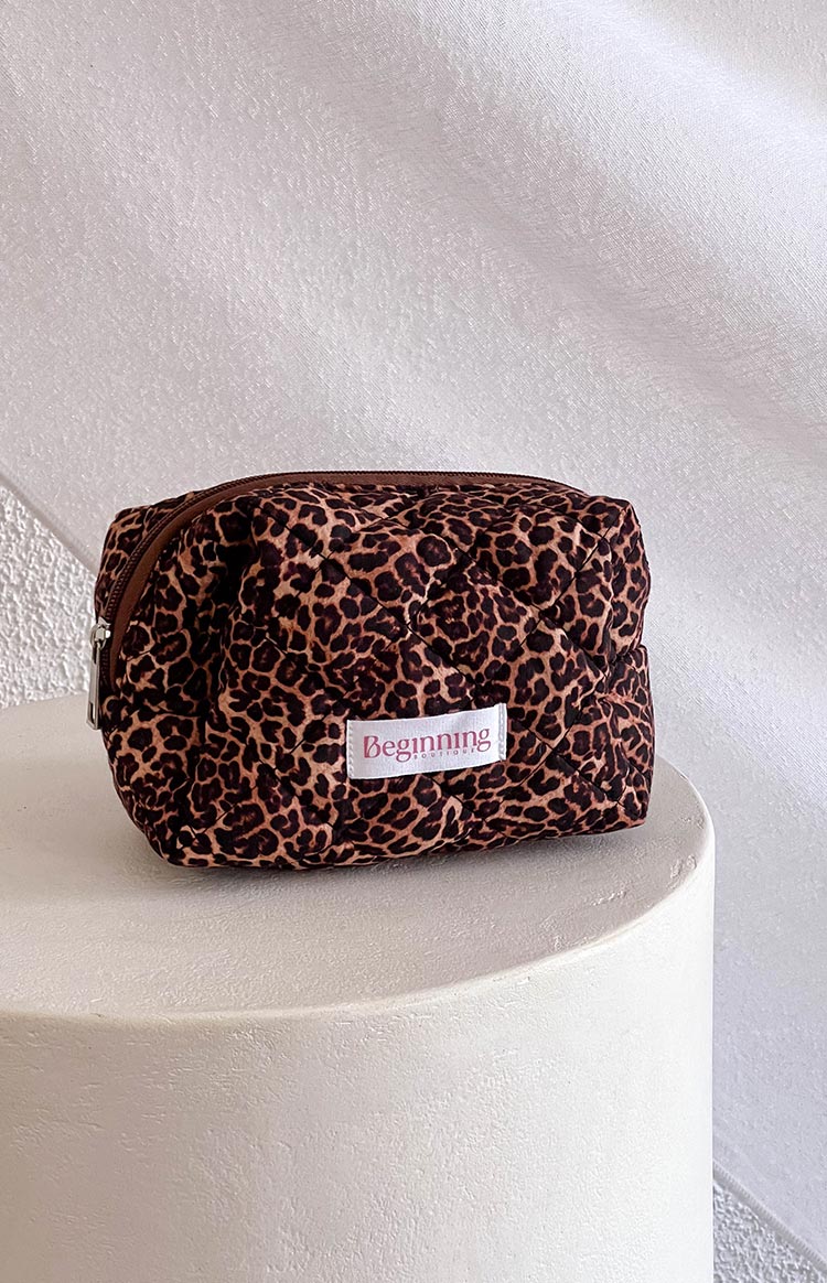 Leopard Makeup Bag (FREE over $250) Image