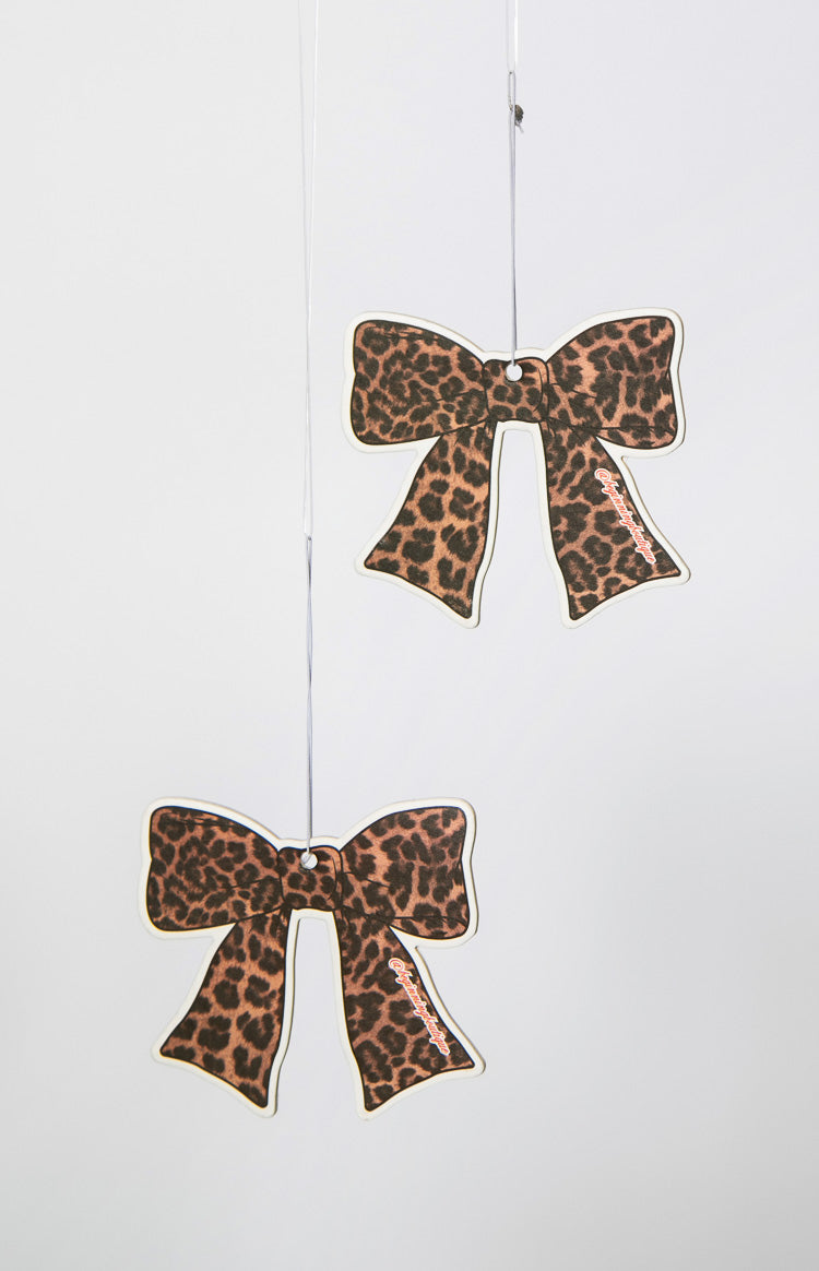 Leopard Print Bow Air Freshener Image