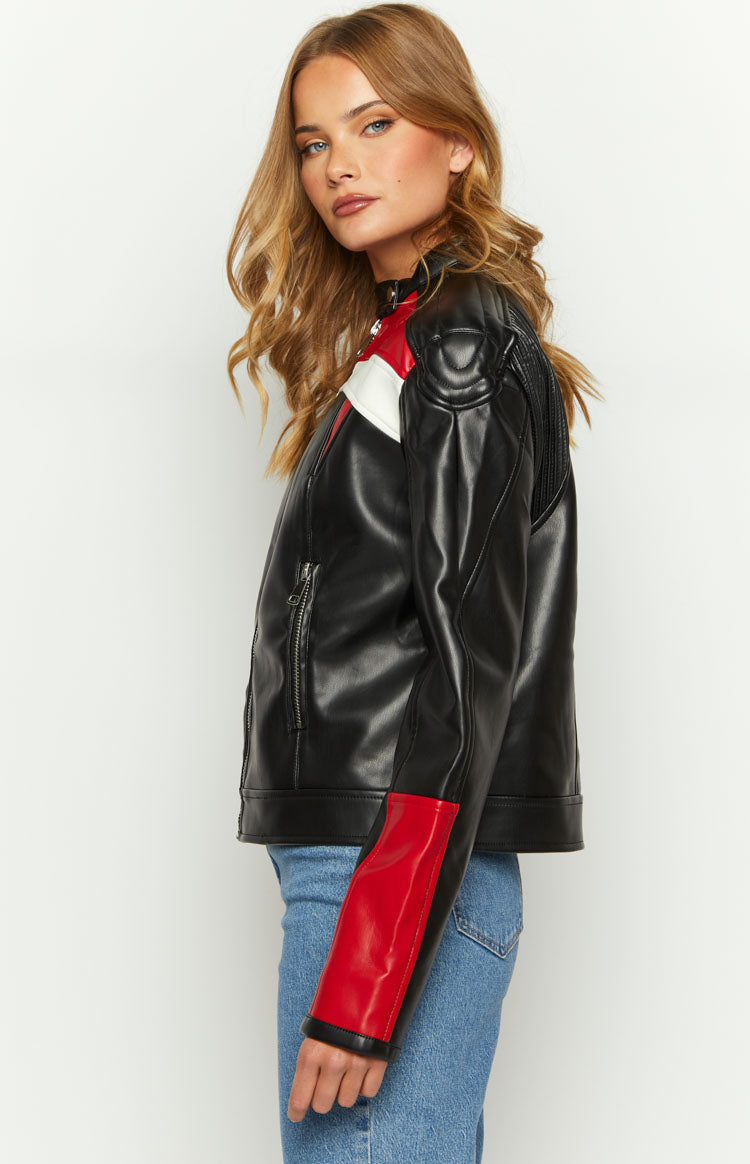 Lioness Top Model Onyx Biker Jacket – Beginning Boutique US