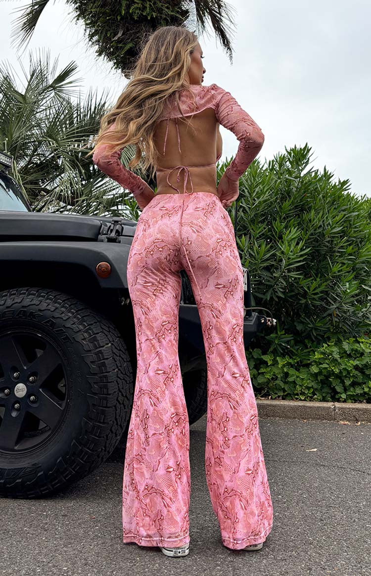 Can't Touch This Snake Print Pants