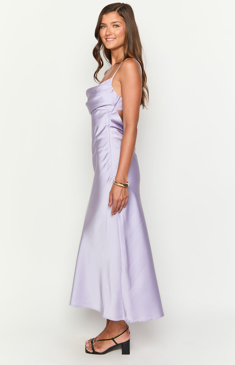 Matika Purple Maxi Dress Image