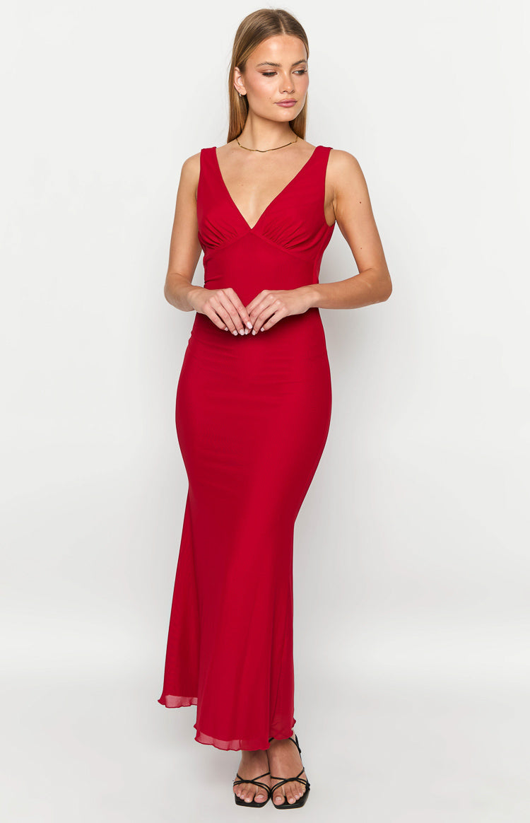 Matisse Red Maxi Dress Image