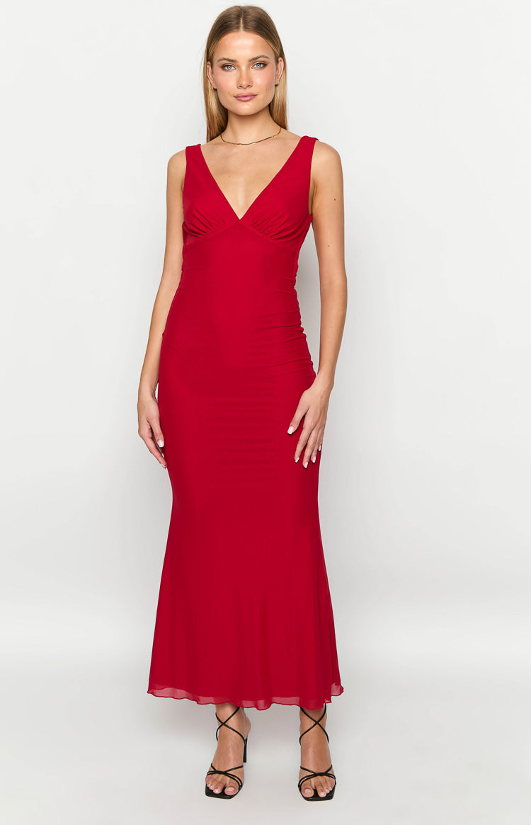 Matisse Red Maxi Dress Image