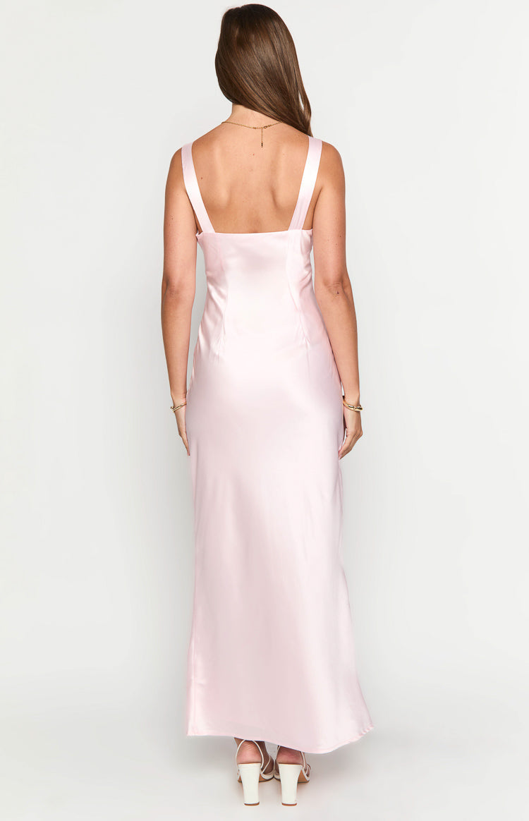 Nolan Light Pink Maxi Dress Image