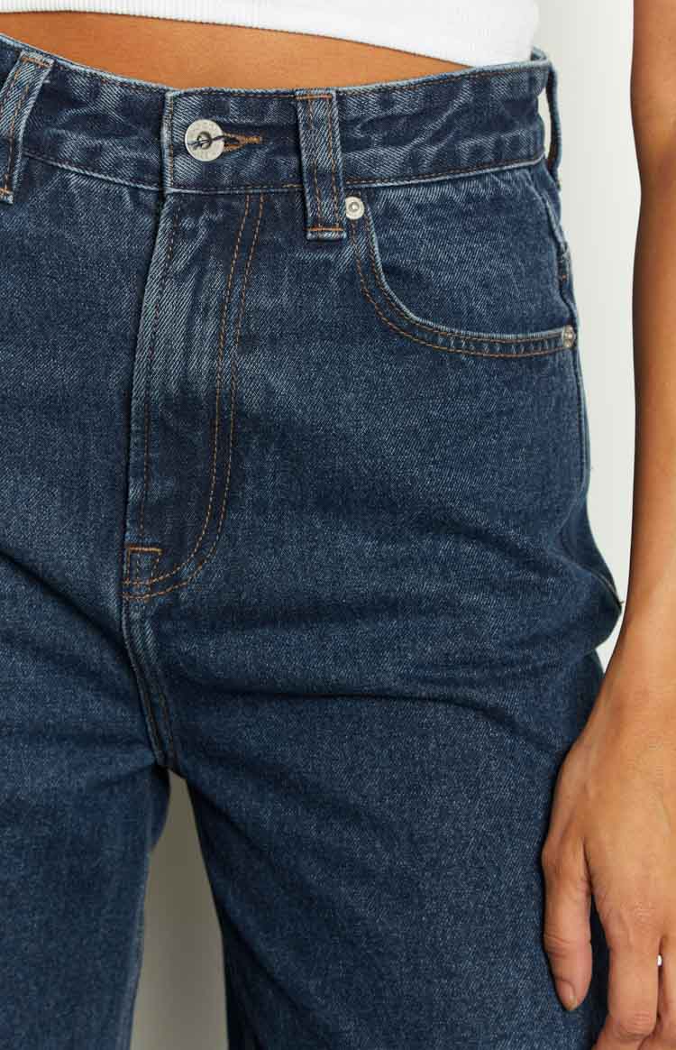 Robin Dark Blue Denim Jeans – Beginning Boutique US