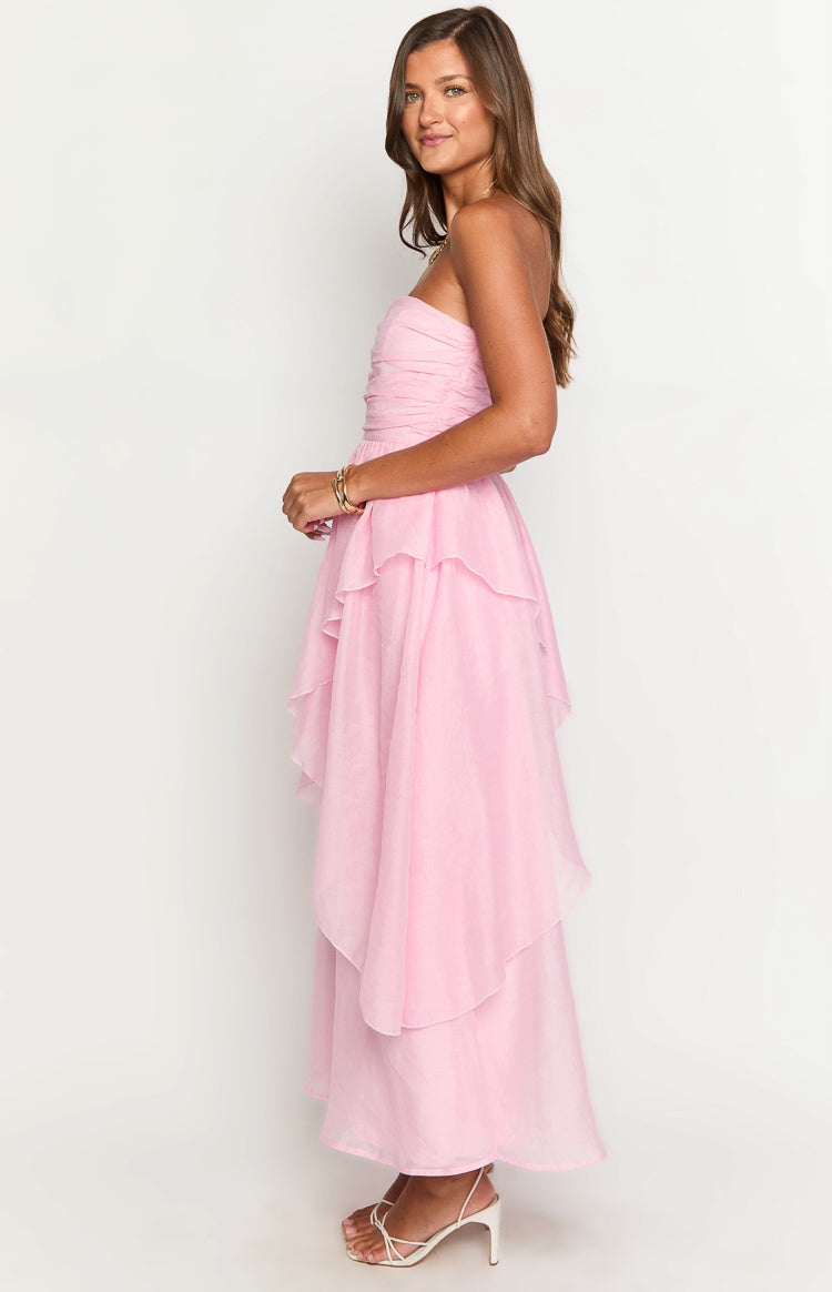 Sadie Pink Maxi Dress Image