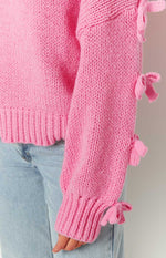 Bea Baby Pink Sweater – Beginning Boutique US