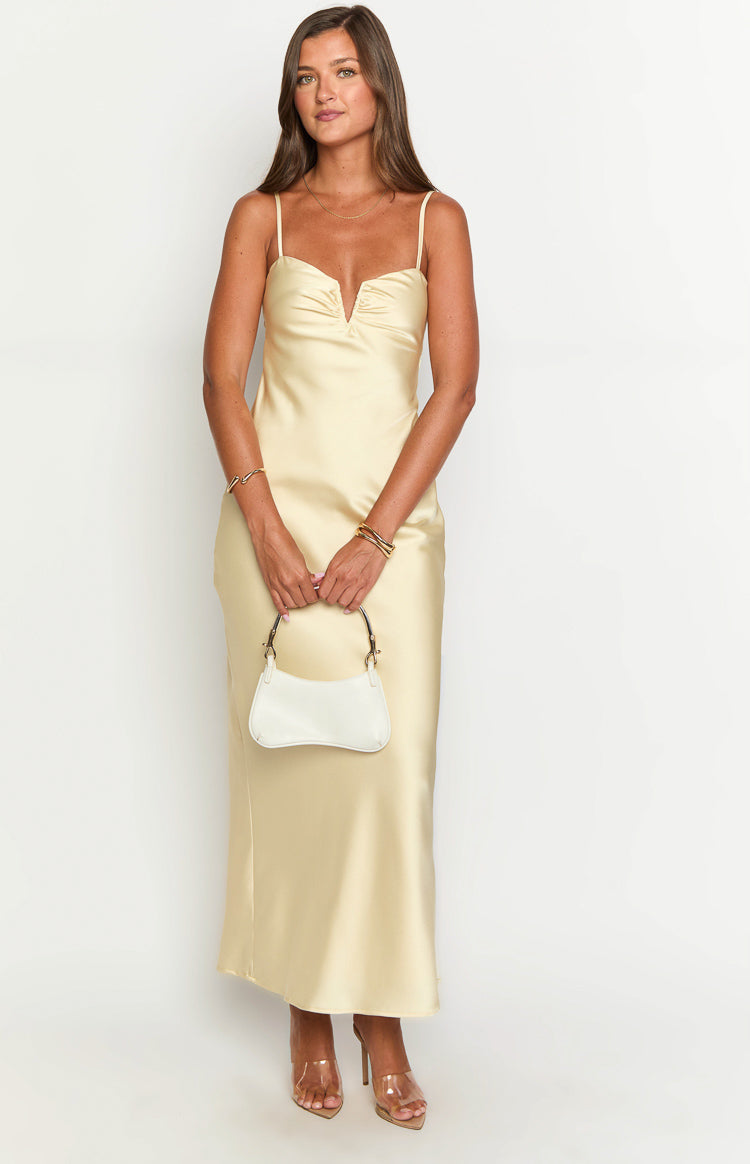 Silvy Yellow Maxi Dress Image