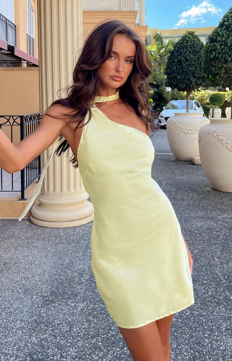 Sunshine Sway Yellow Mini Dress Image