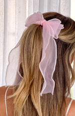 Sweety Pink Hair Bow (FREE over $110) Image