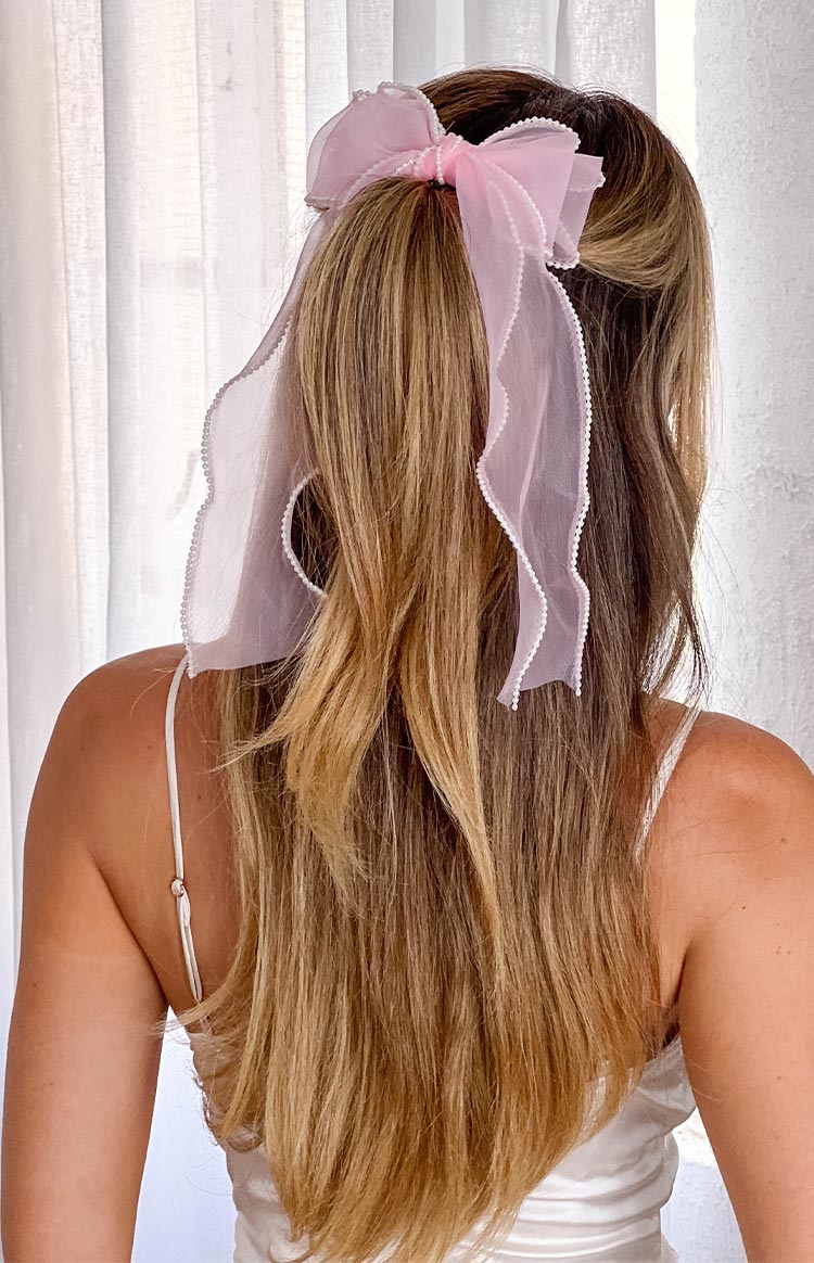 Sweety Pink Hair Bow (FREE over $110) Image