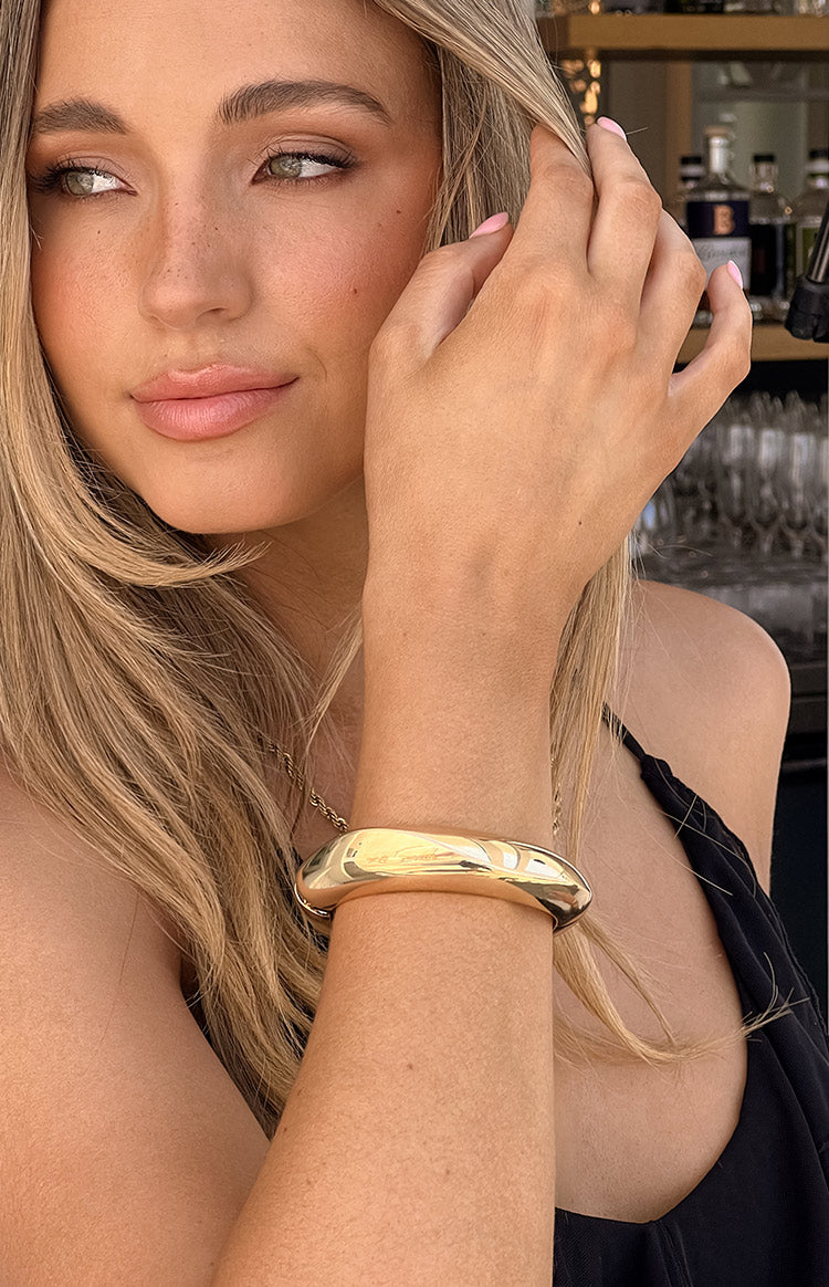 Tess Gold Cuff Bracelet Image