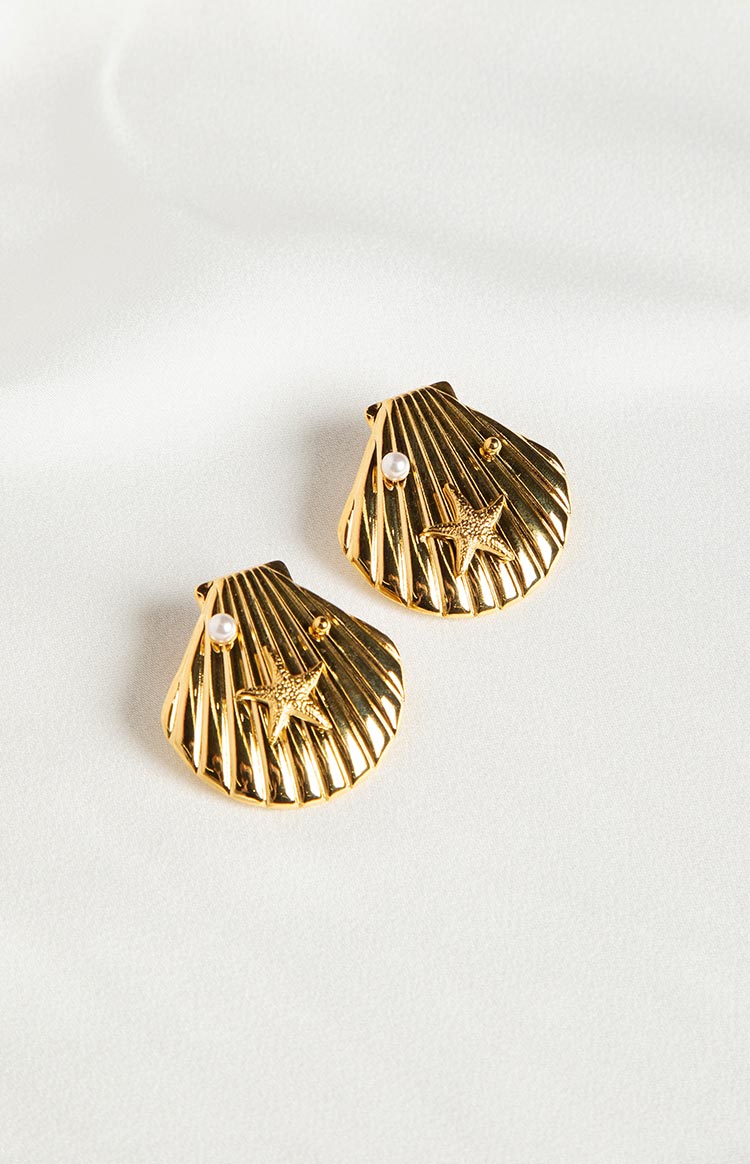 Talia Gold Earrings Image