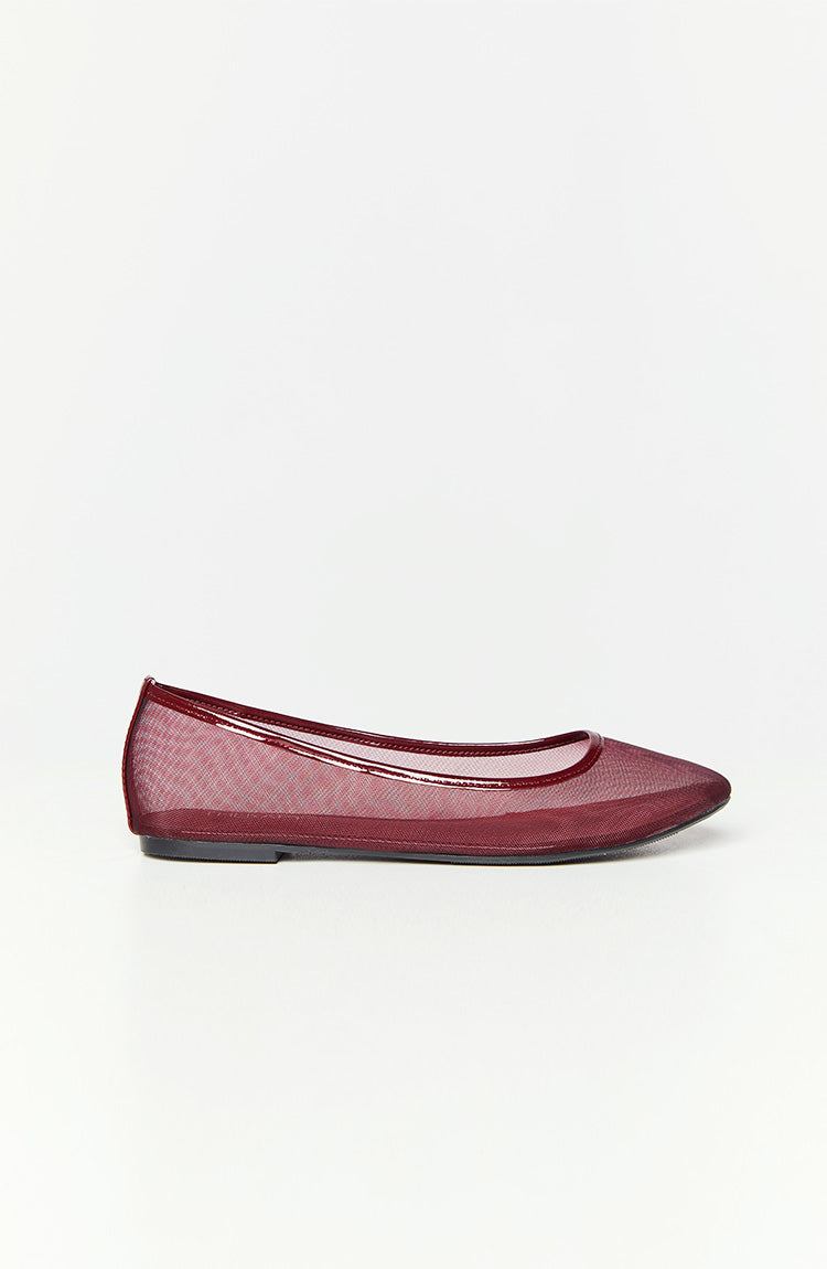 Therapy Arlo Cherry Patent PU Ballet Flats Image