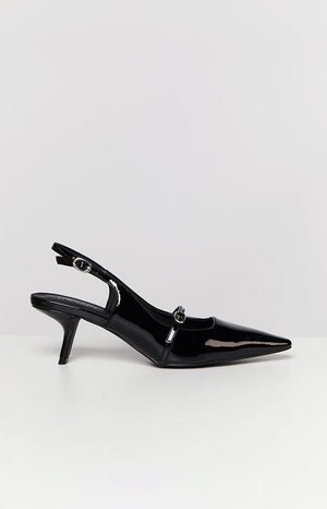 Therapy Parlour Black Patent Heels